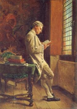 讓 路易 歐內斯特 梅索尼爾 The Reader in White 讓 路易 歐內斯特 梅索尼爾 The Reader in White